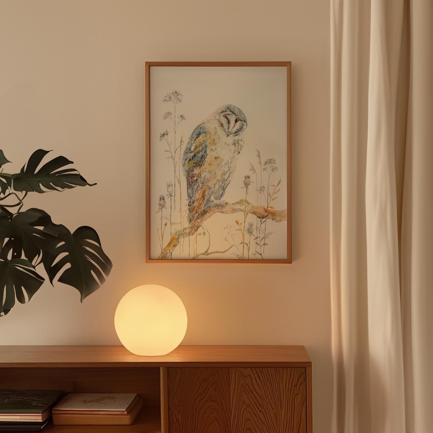 Serene Owl