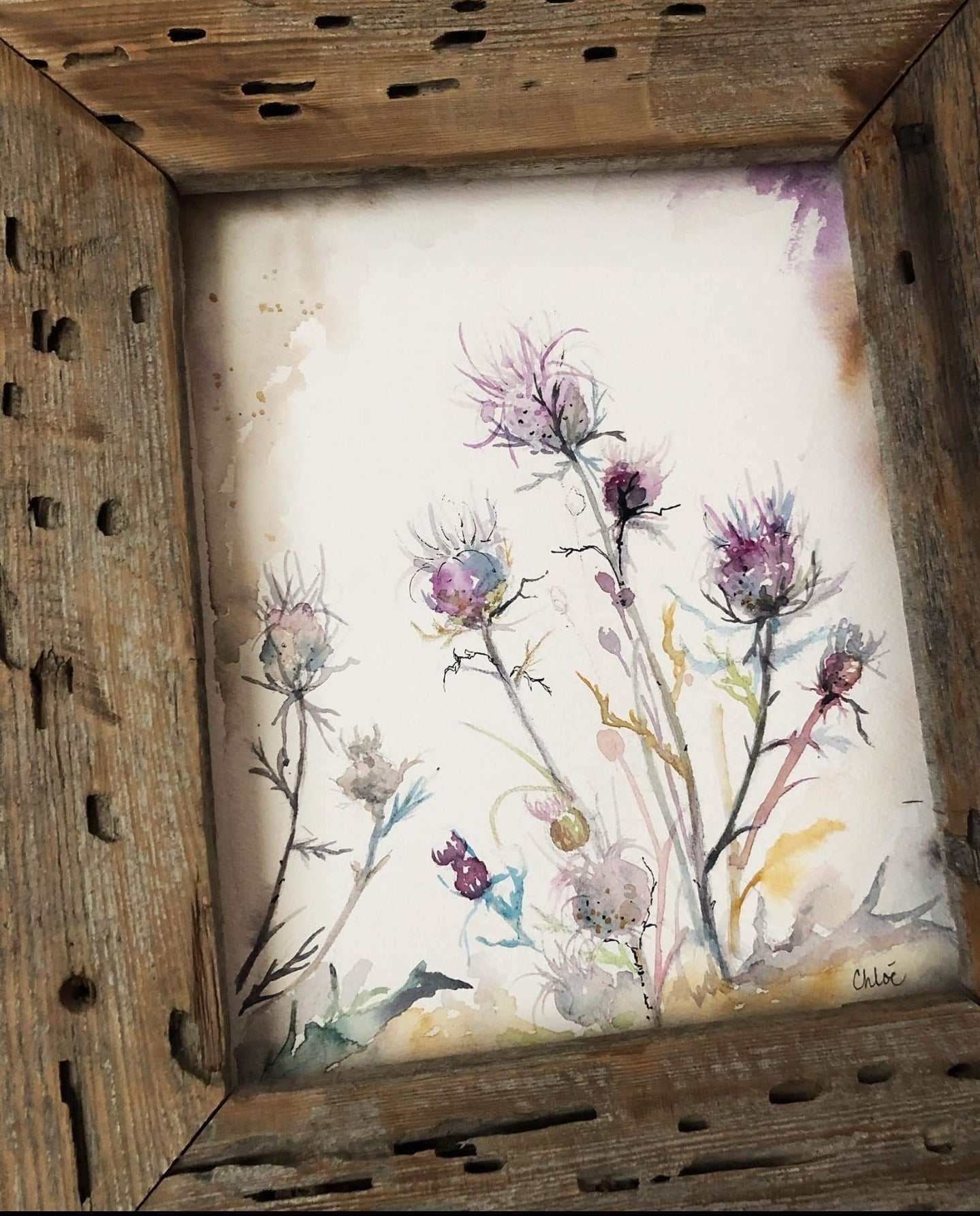 Thistles (set of 2)