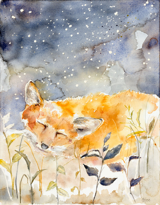 Fox in Weeds