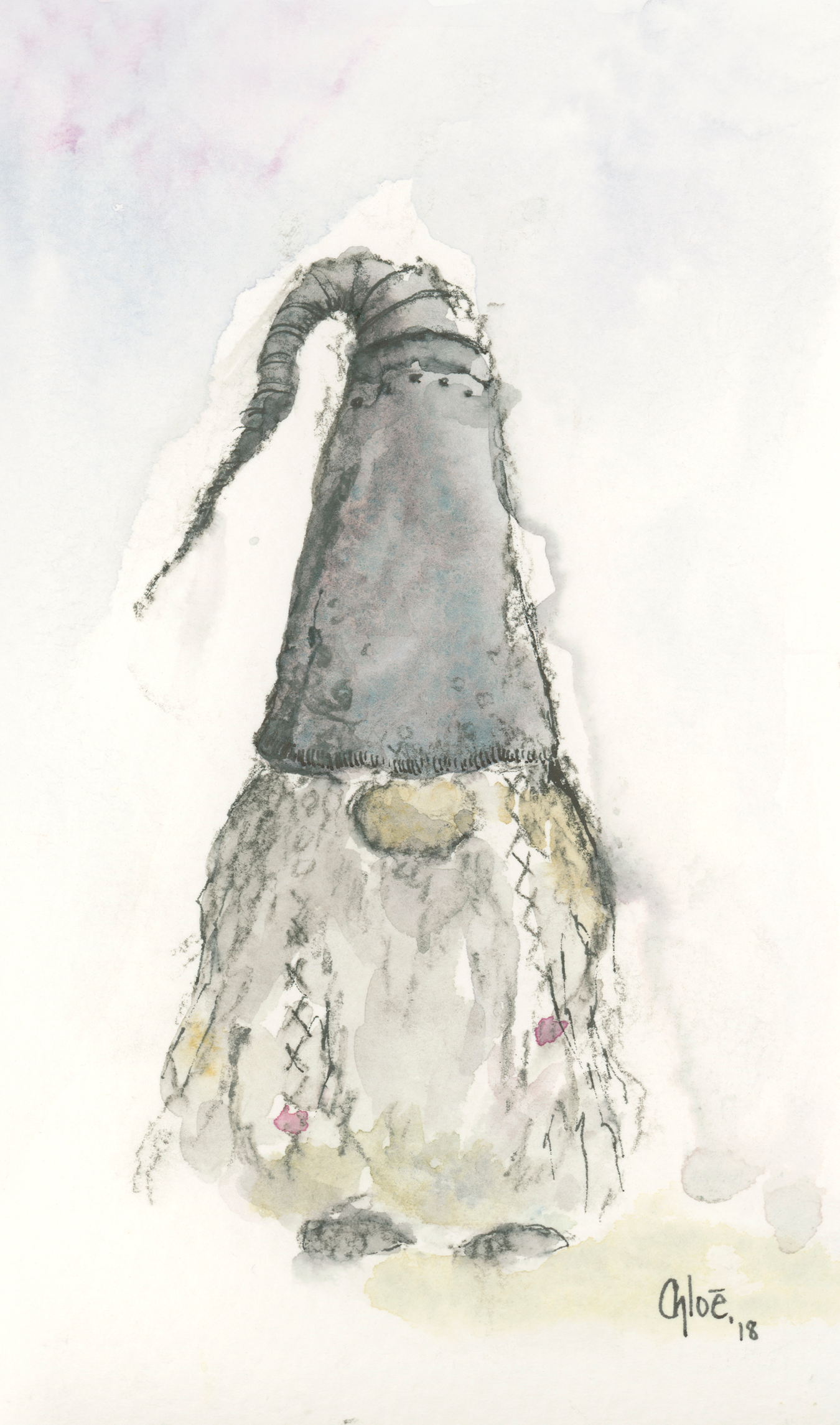 Swedish Tomte giclee print