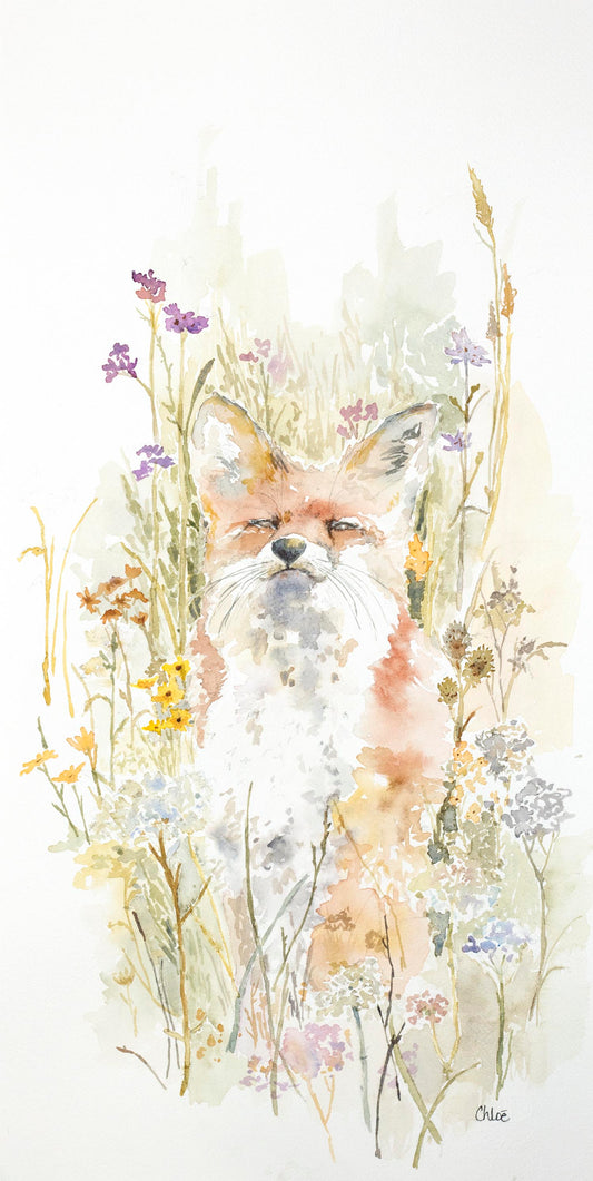 Fox In Blooms