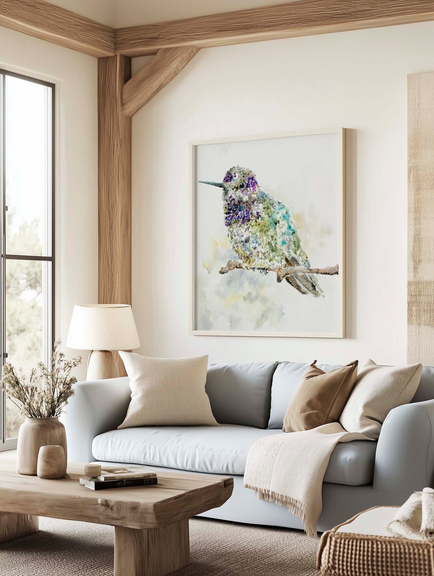 "Hummingbird & Branch"