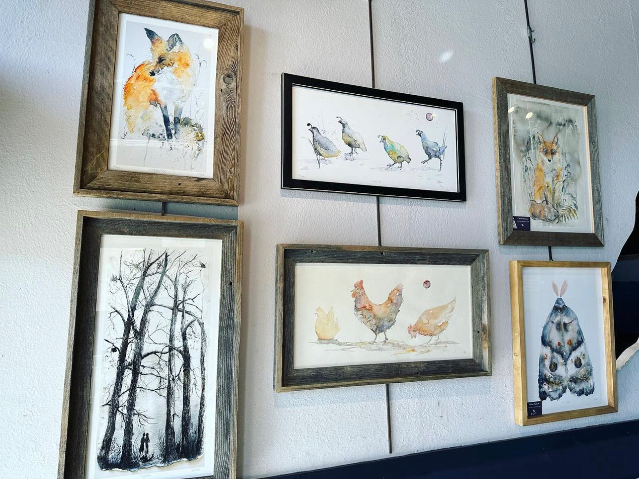 Available Originals and Framed Gicless at Duncan Little Creek Gallery