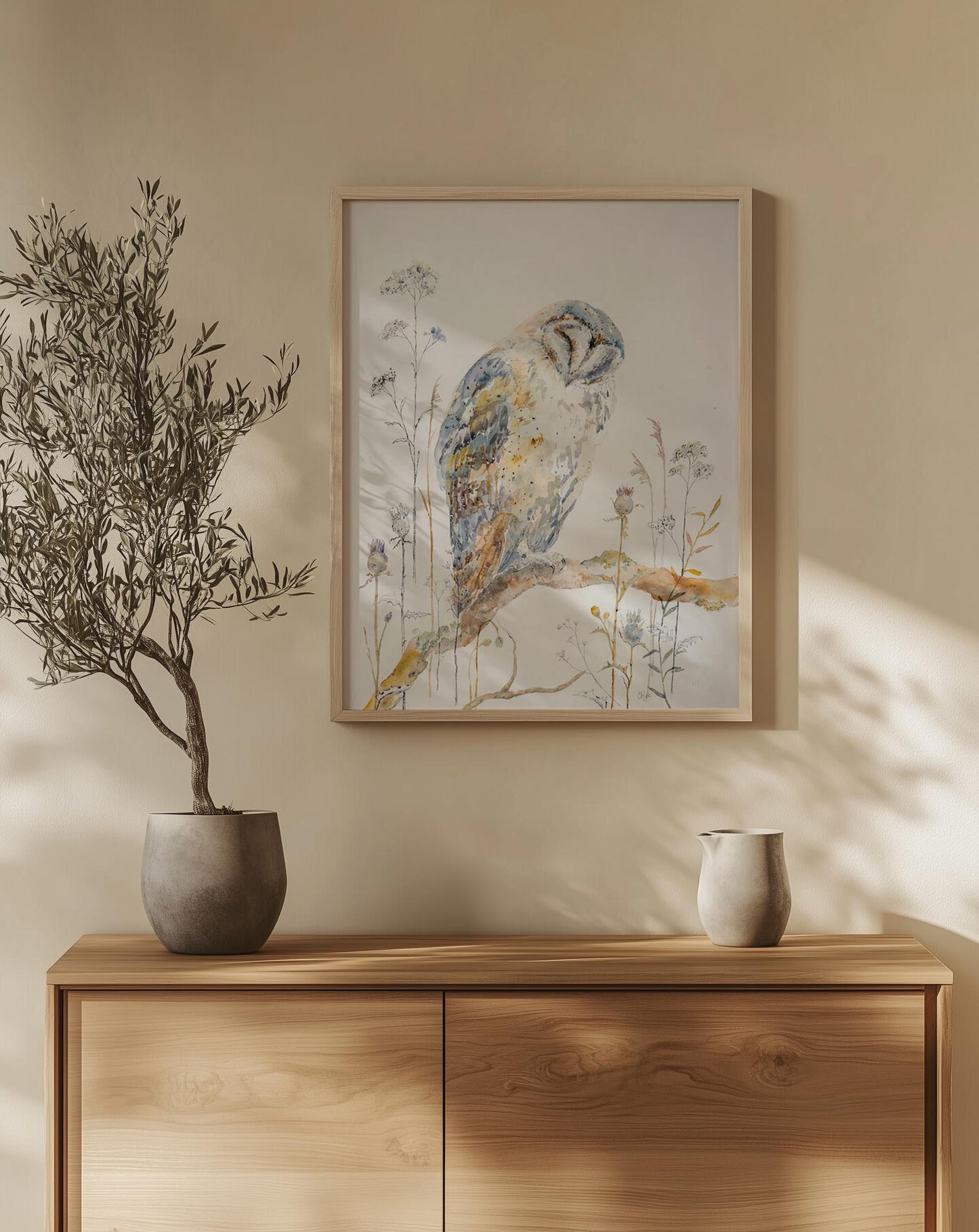 Serene Owl
