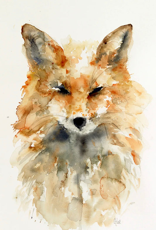 Oops! No border “Mr Fox” (Sold As Is)